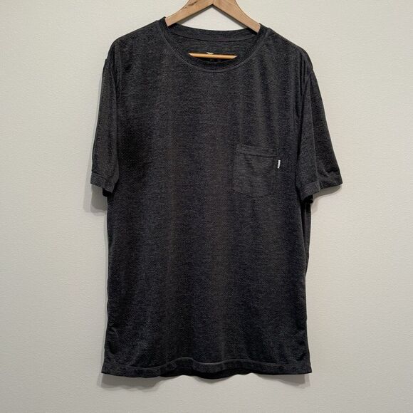 Vuori Other - Vuori Performance Pocket Shirt Mens Large Gray Short Sleeve Gym Stretch Adult
